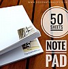 Notepad Jack Russell 50 Sheets